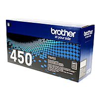 Brother TN-450 (TN450) Toner Cartridge, Black, High Yield.