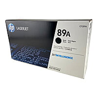 HP 89A (CF289A) Toner Cartridge, Black, Standard Yield.